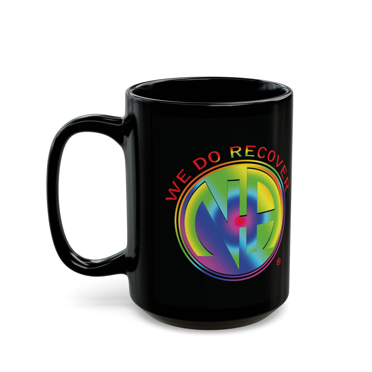 Rainbow NA Symbol V.2 11/15oz Black Mug