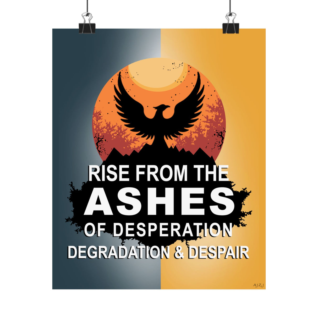 Rise Above V.1 Vertical Posters