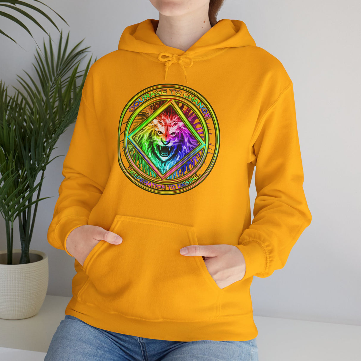 Courage To Change dtg Hoodie