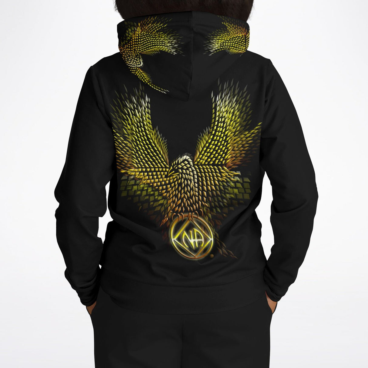 Cubist Eagle AOP Hoodie