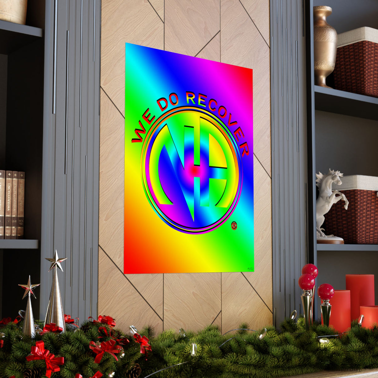 Rainbow NA Symbol 2025 Vertical Posters