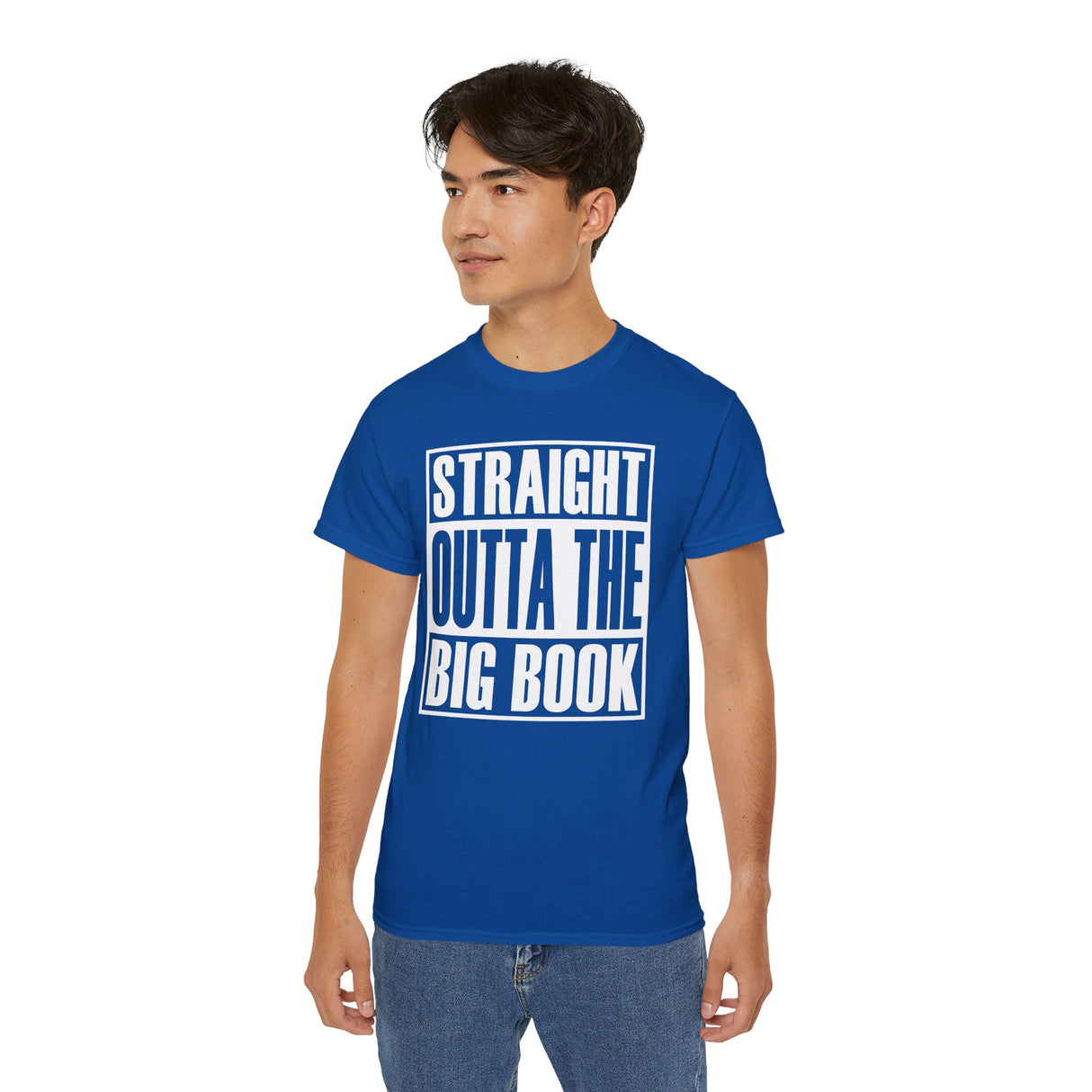 Straight Outta The Big Book AA dtg Tee