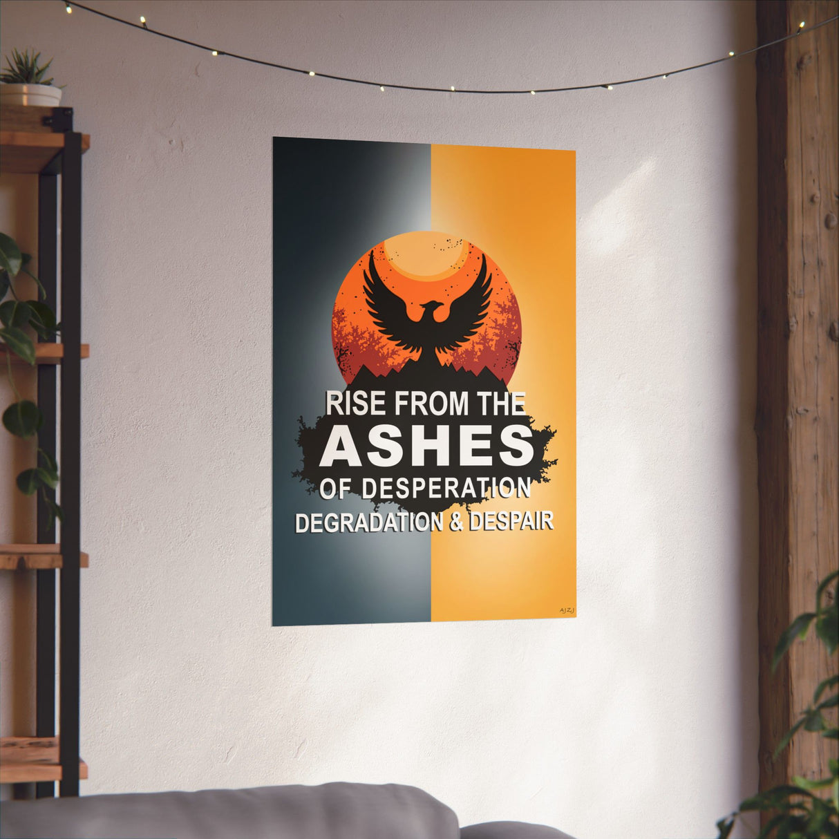 Rise Above V.1 Vertical Posters