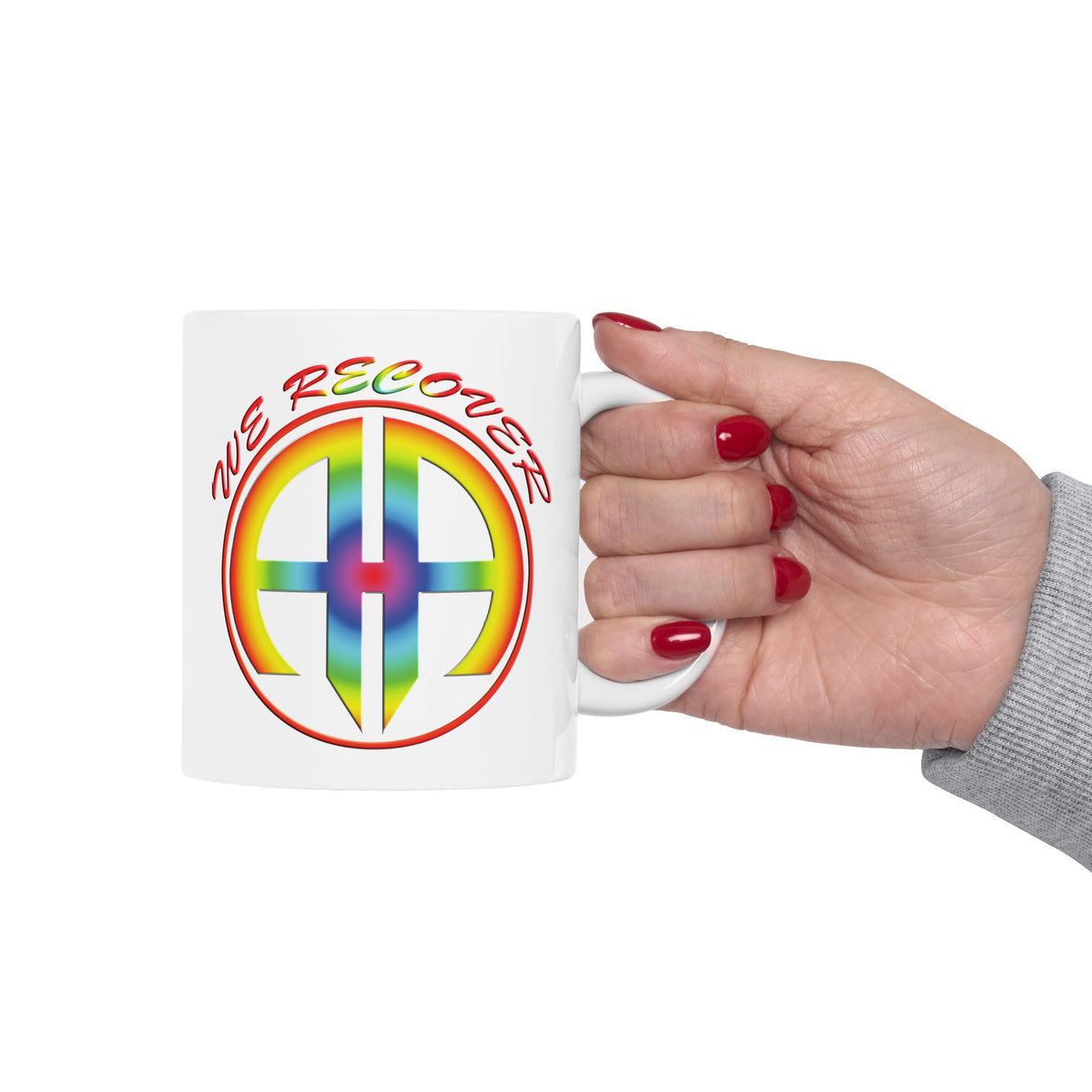 AA We Recover Rainbow 11oz Ceramic Mug