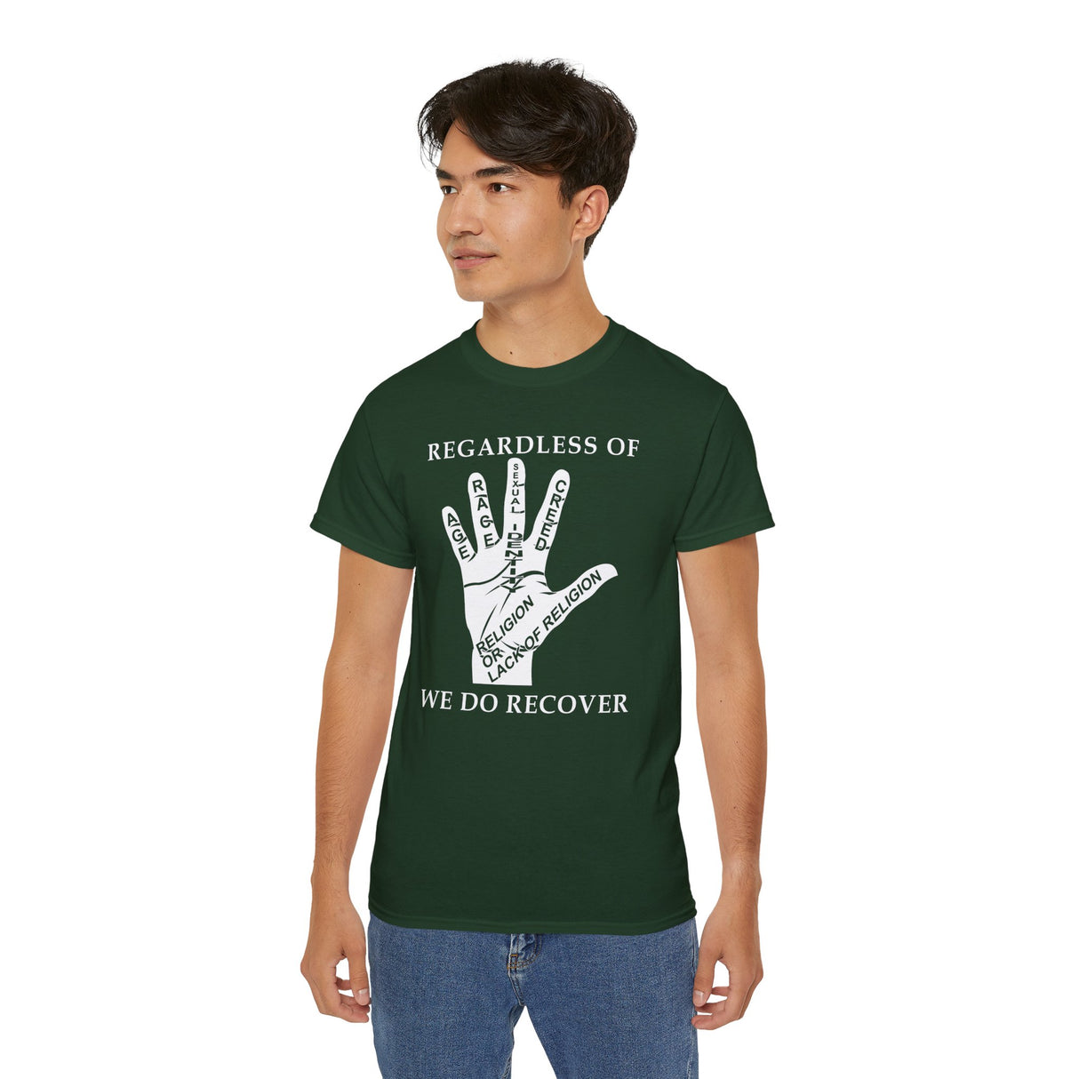 Regardless Of - We Do Recover dtg Tee