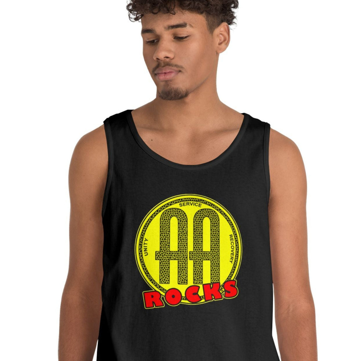 AA ROCKS dtg Tank Top