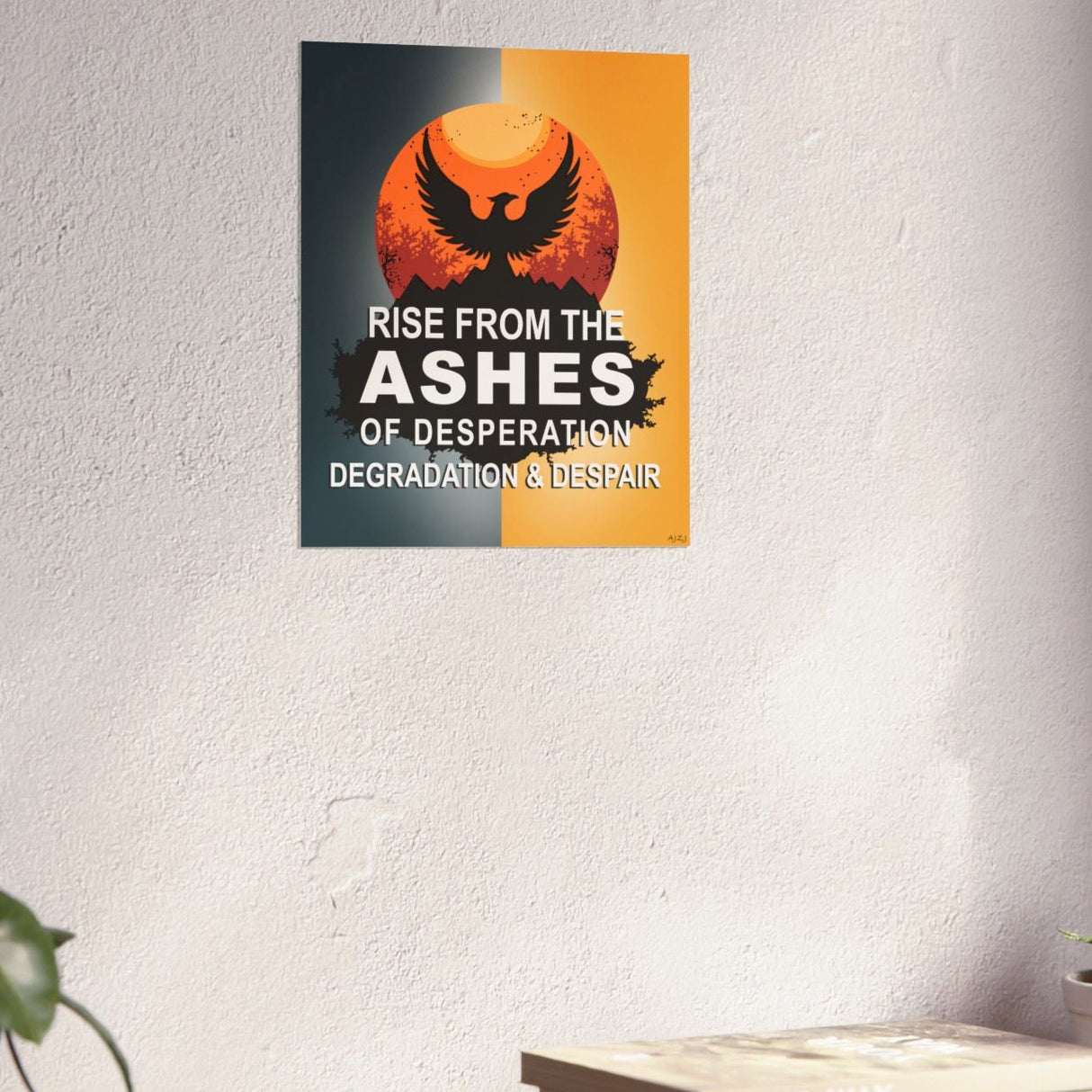 Rise Above V.1 Vertical Posters