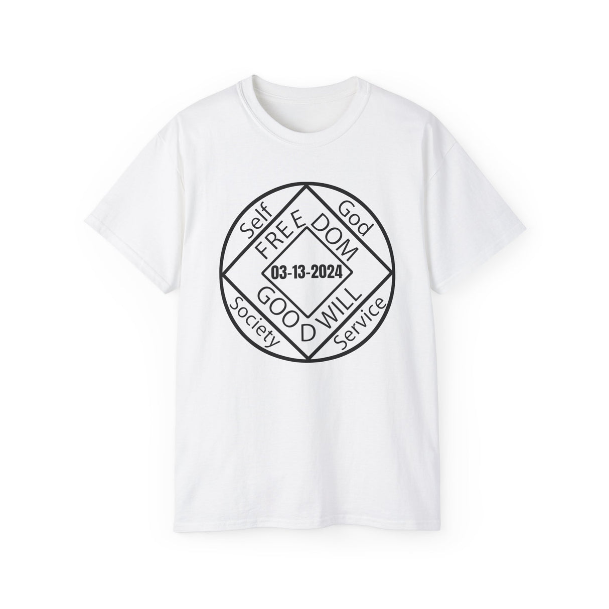 Custom Two-Sided NA Medallion dtg Tee