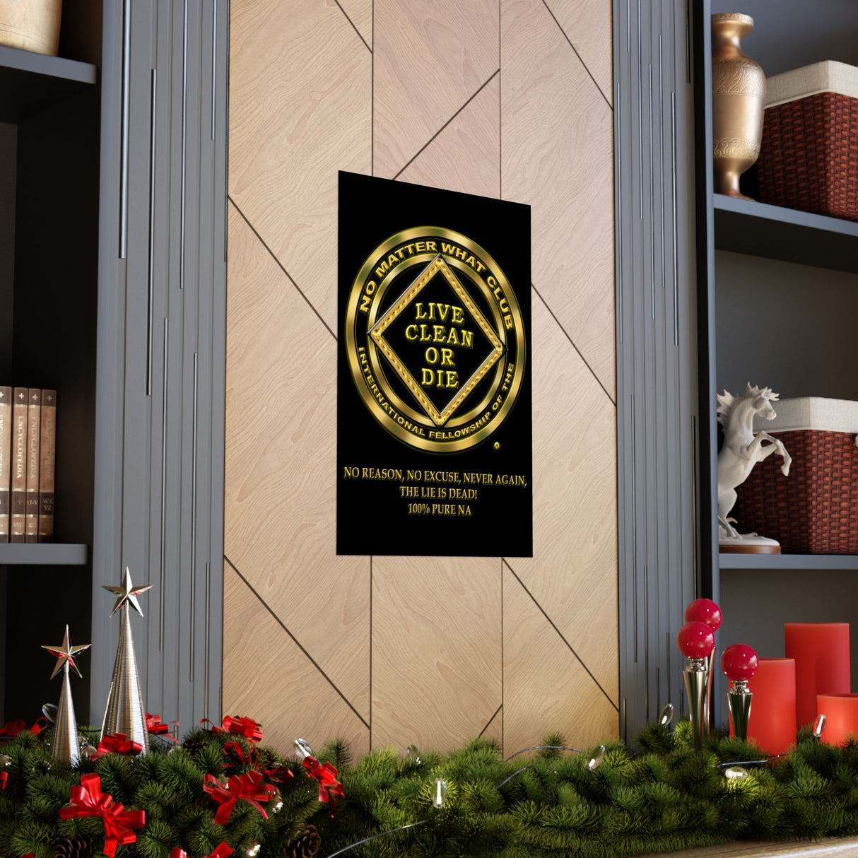 No Matter What Gold Vertical Posters
