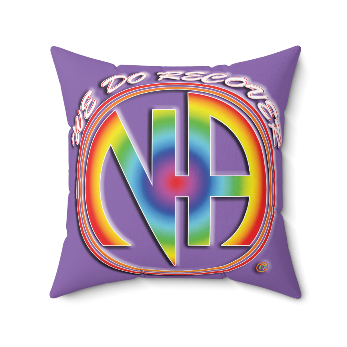 We Recover Rainbow Pillow