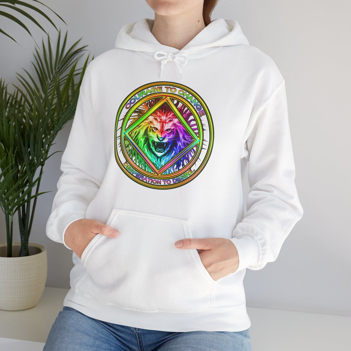 Courage To Change dtg Hoodie