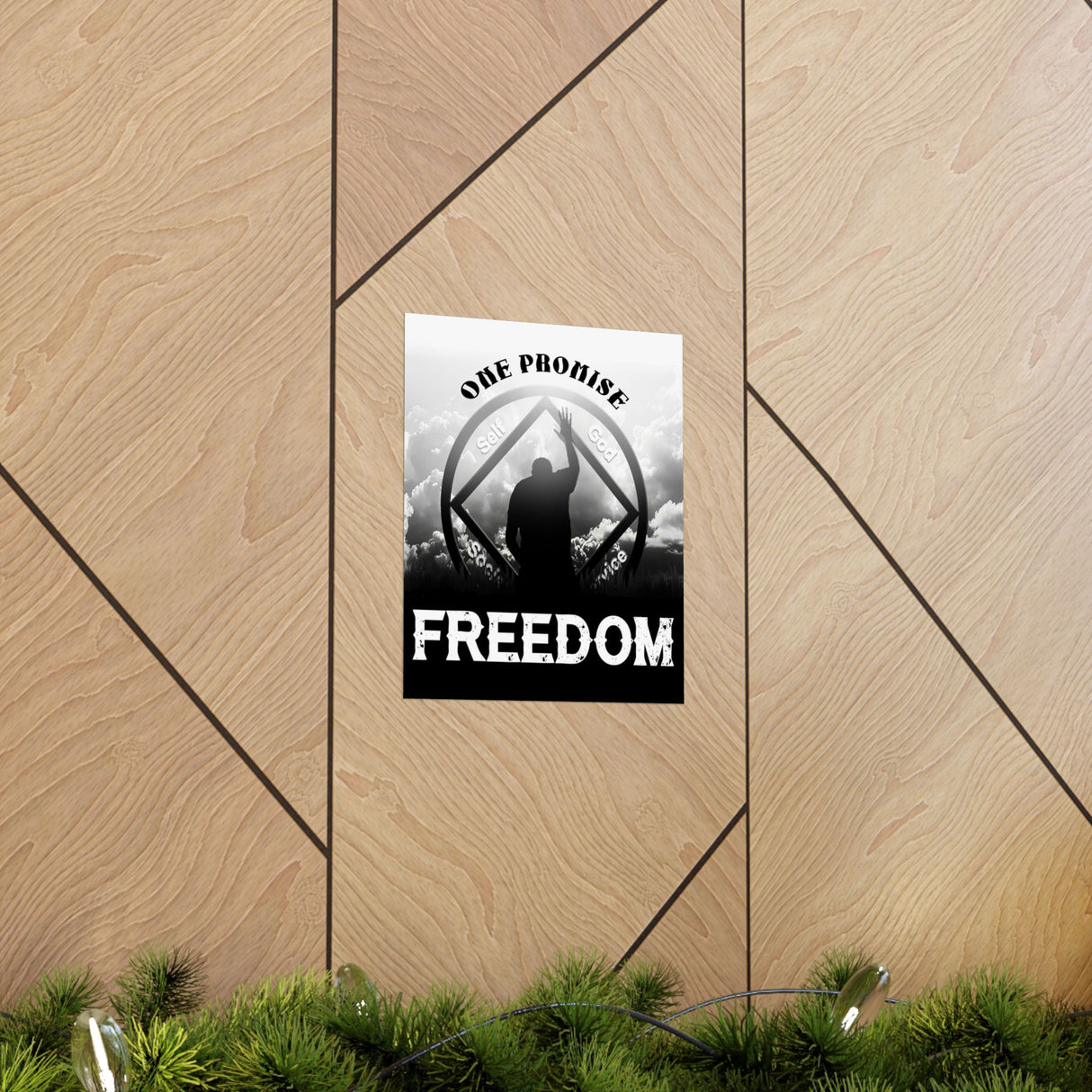 Blessded With Freedom Vertical Posters