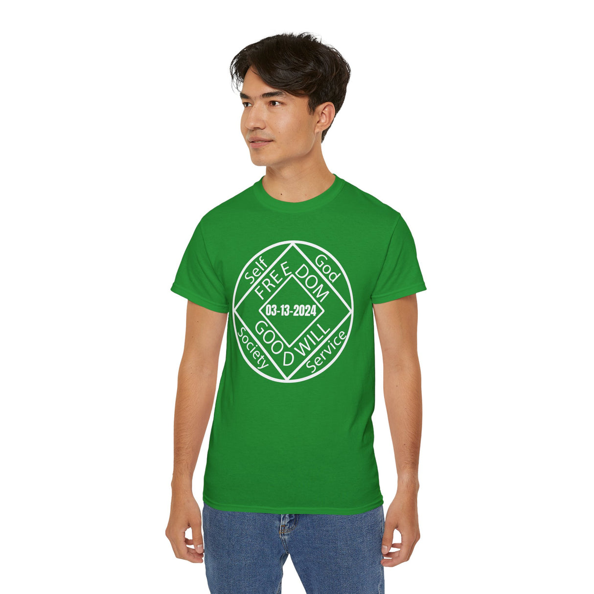 Custom Two-Sided NA Medallion dtg Tee