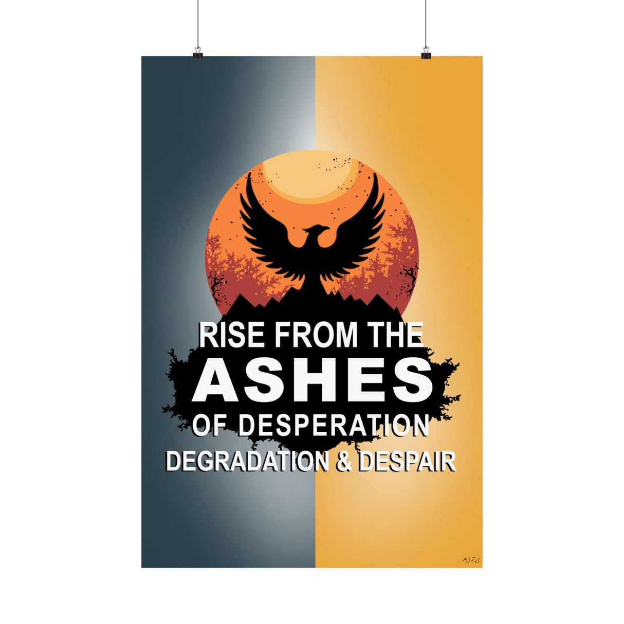 Rise Above V.1 Vertical Posters