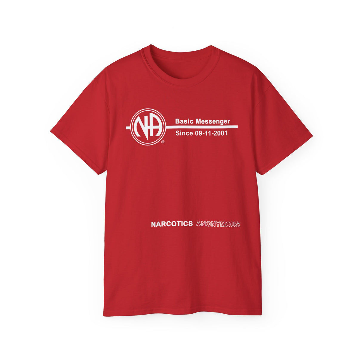 Custom Basic Messenger Clean Time dtg Tee