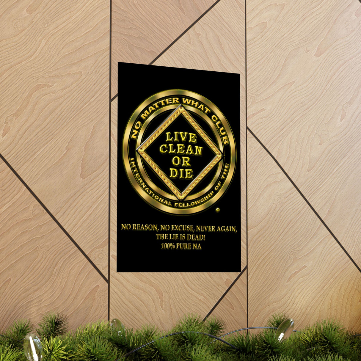 No Matter What Gold Vertical Posters