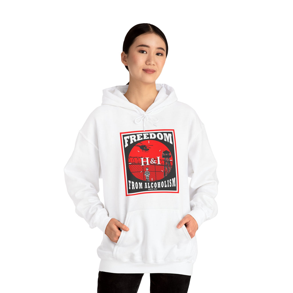 H&I Freedom From Alcoholism dtg Hoodie