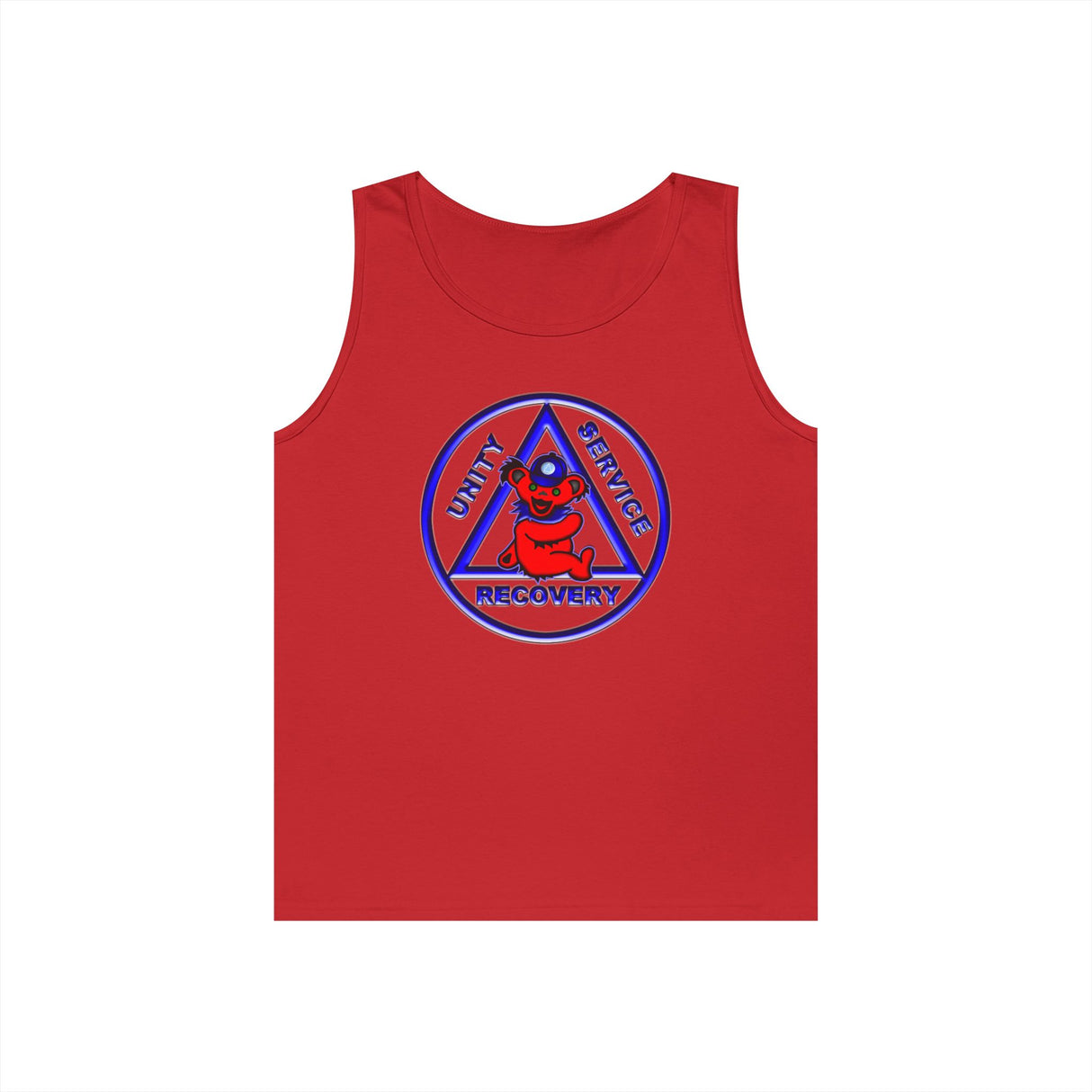 AA Teddy On AA Symbol dtg Tank Top