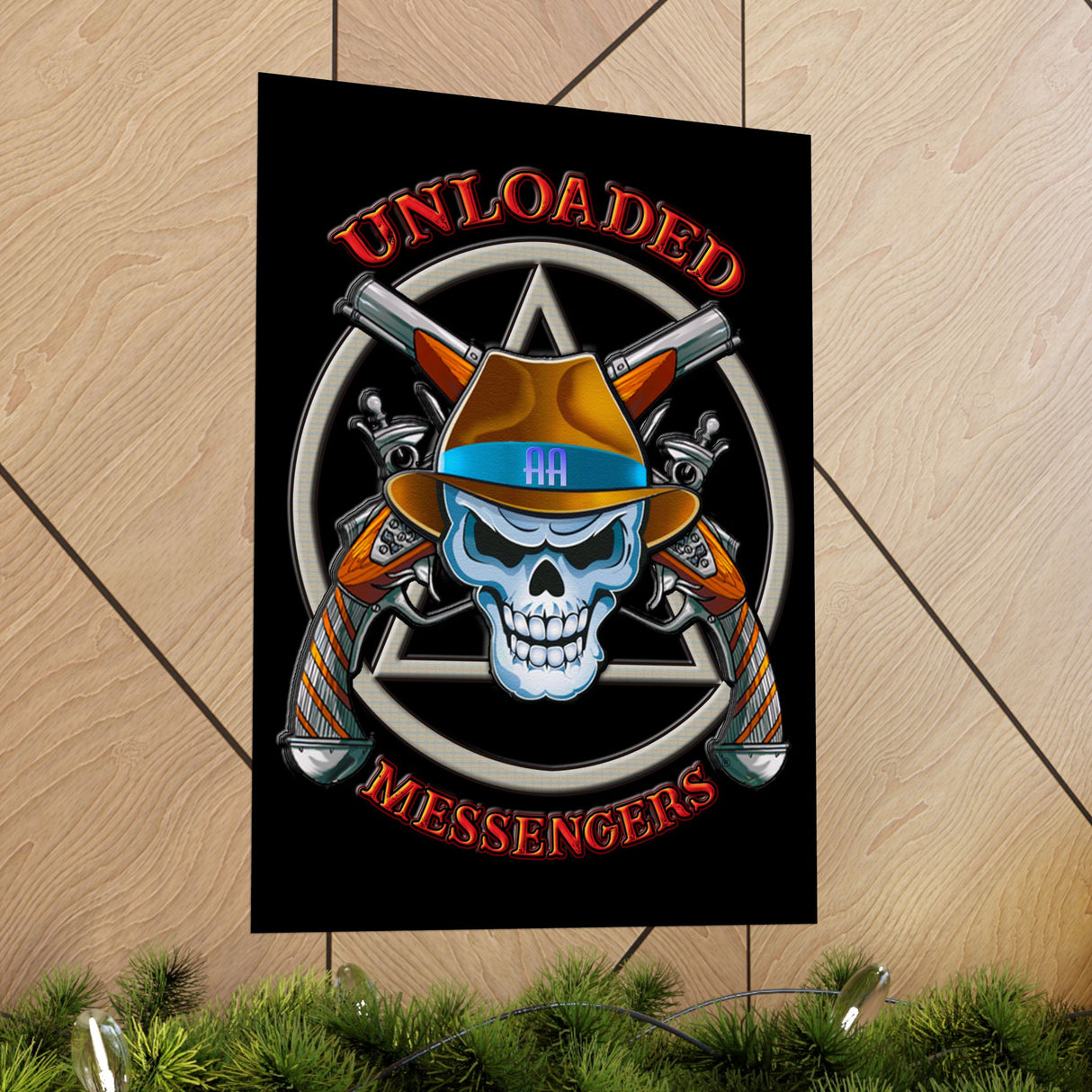 AA- Unloaded Messengers Vertical Posters