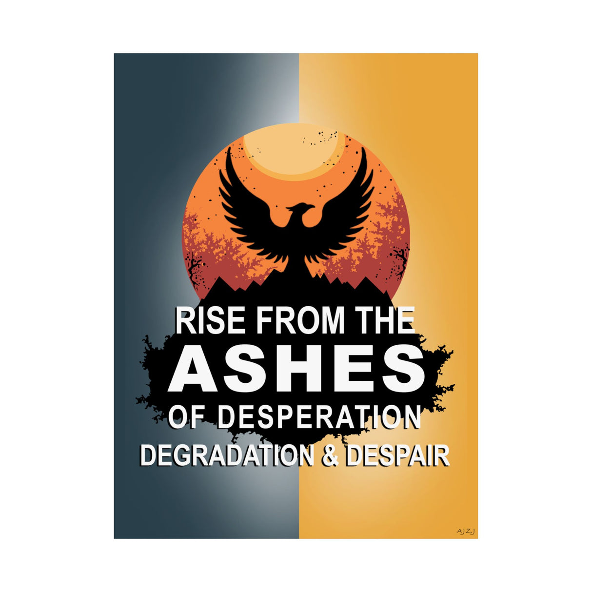 Rise Above V.1 Vertical Posters