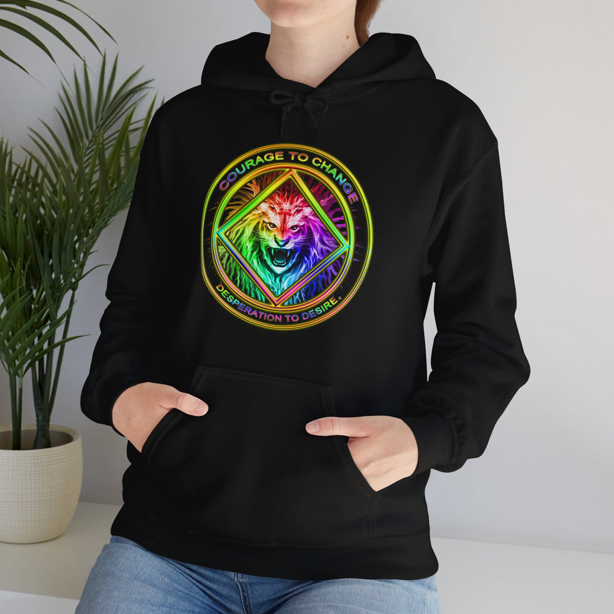 Courage To Change dtg Hoodie