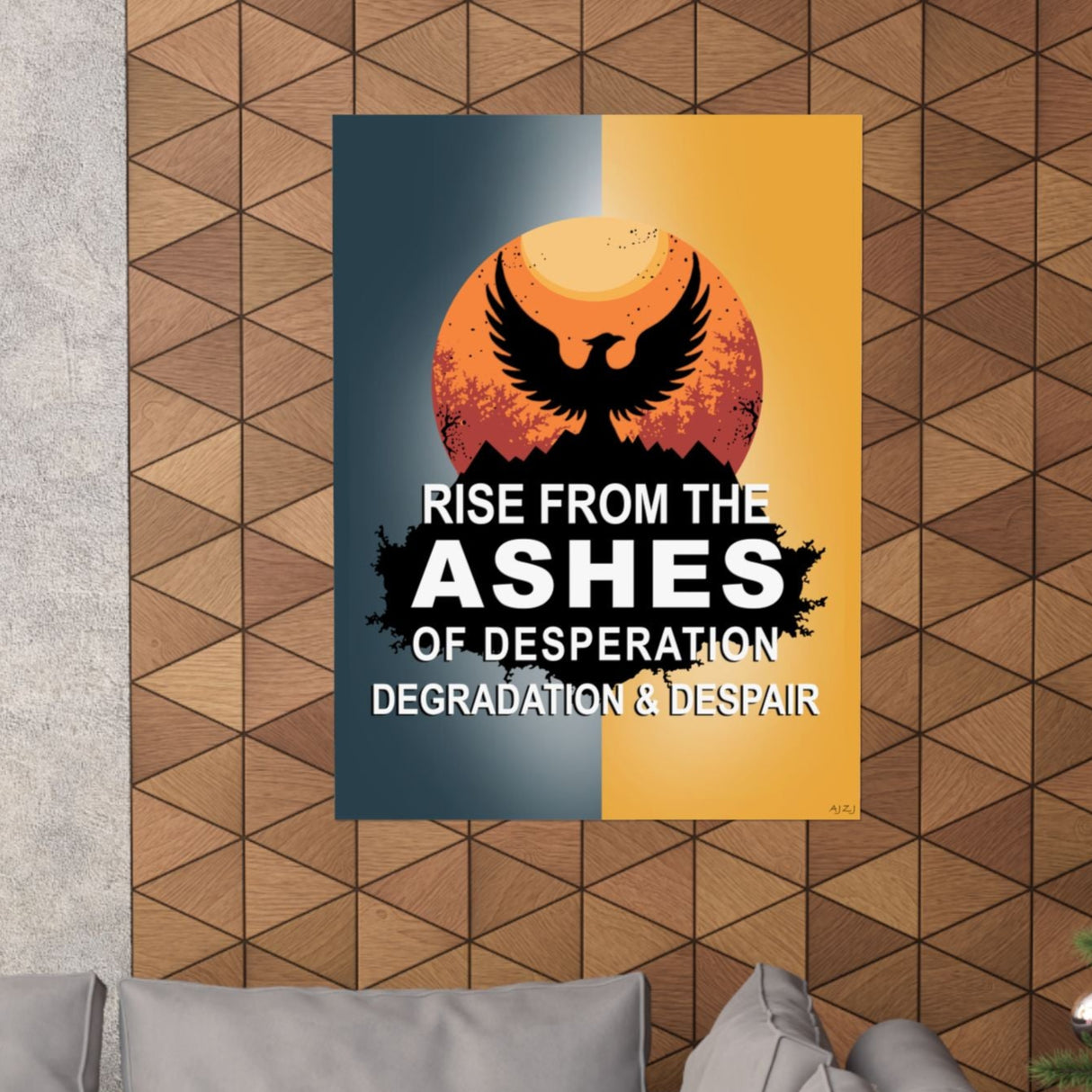 Rise Above V.1 Vertical Posters