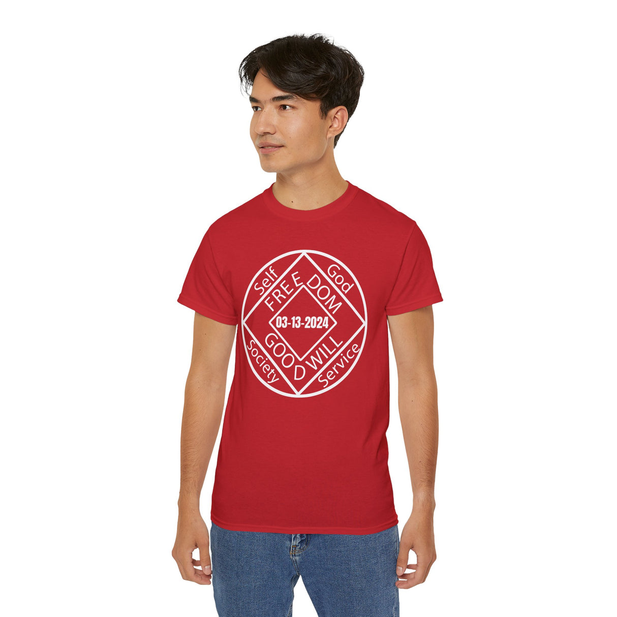 Custom Two-Sided NA Medallion dtg Tee