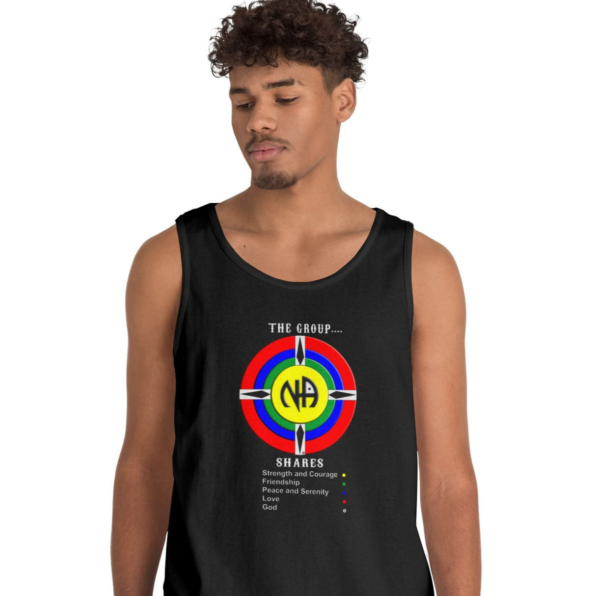 The Group Shares NA dtg Tank Top