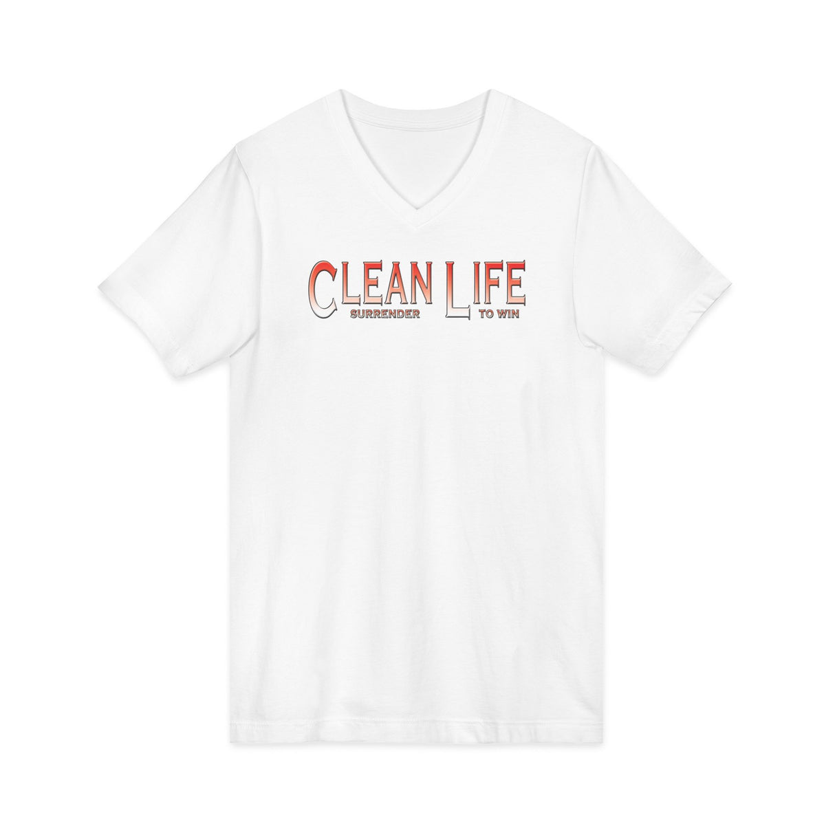 Clean Life V.2 dtg V-Neck Tee