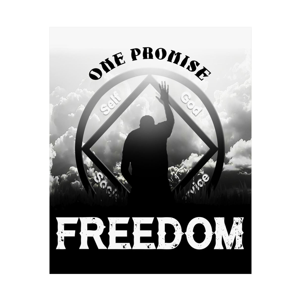 Blessded With Freedom Vertical Posters