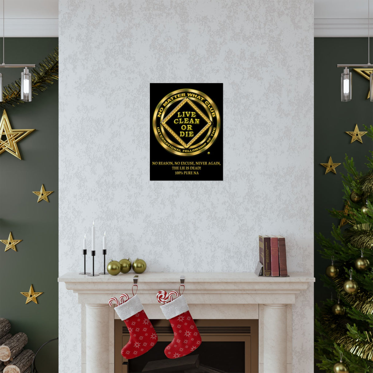 No Matter What Gold Vertical Posters