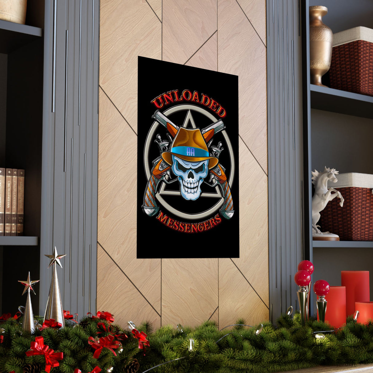 AA- Unloaded Messengers Vertical Posters