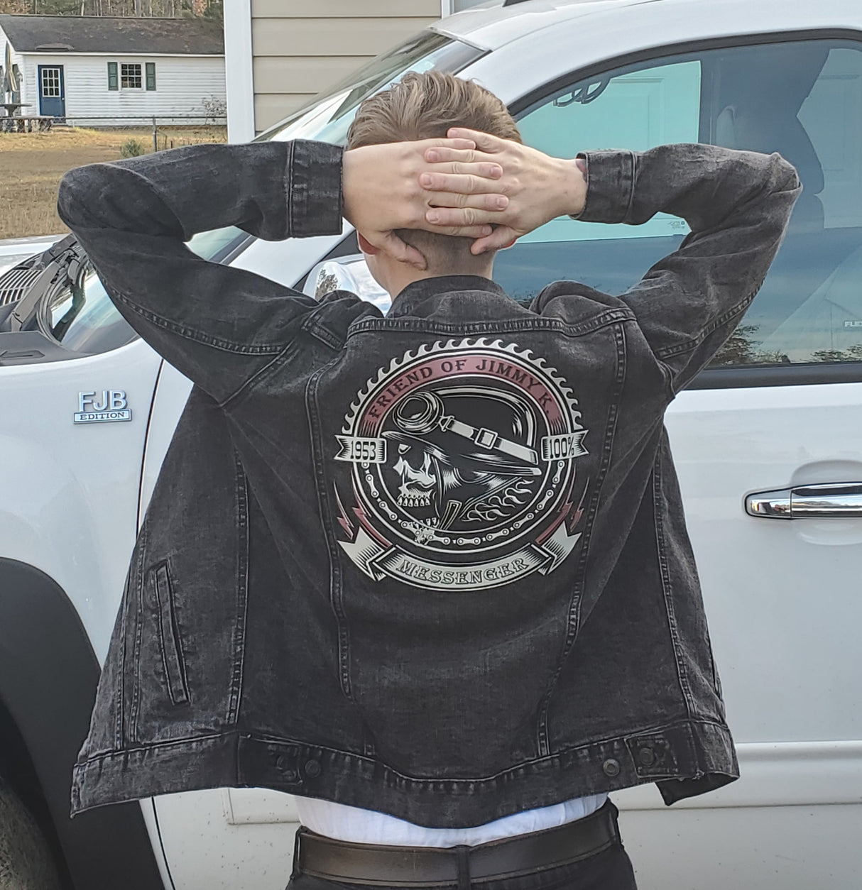 Friend Of Jimmy K Denim Jacket