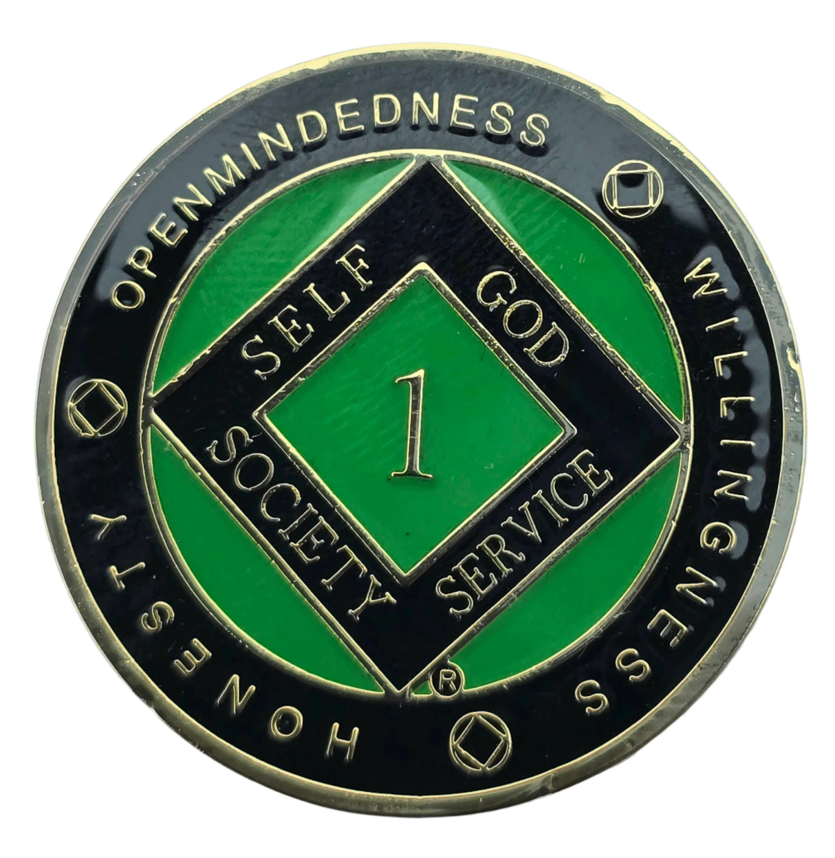 Recovery Medallion - Green