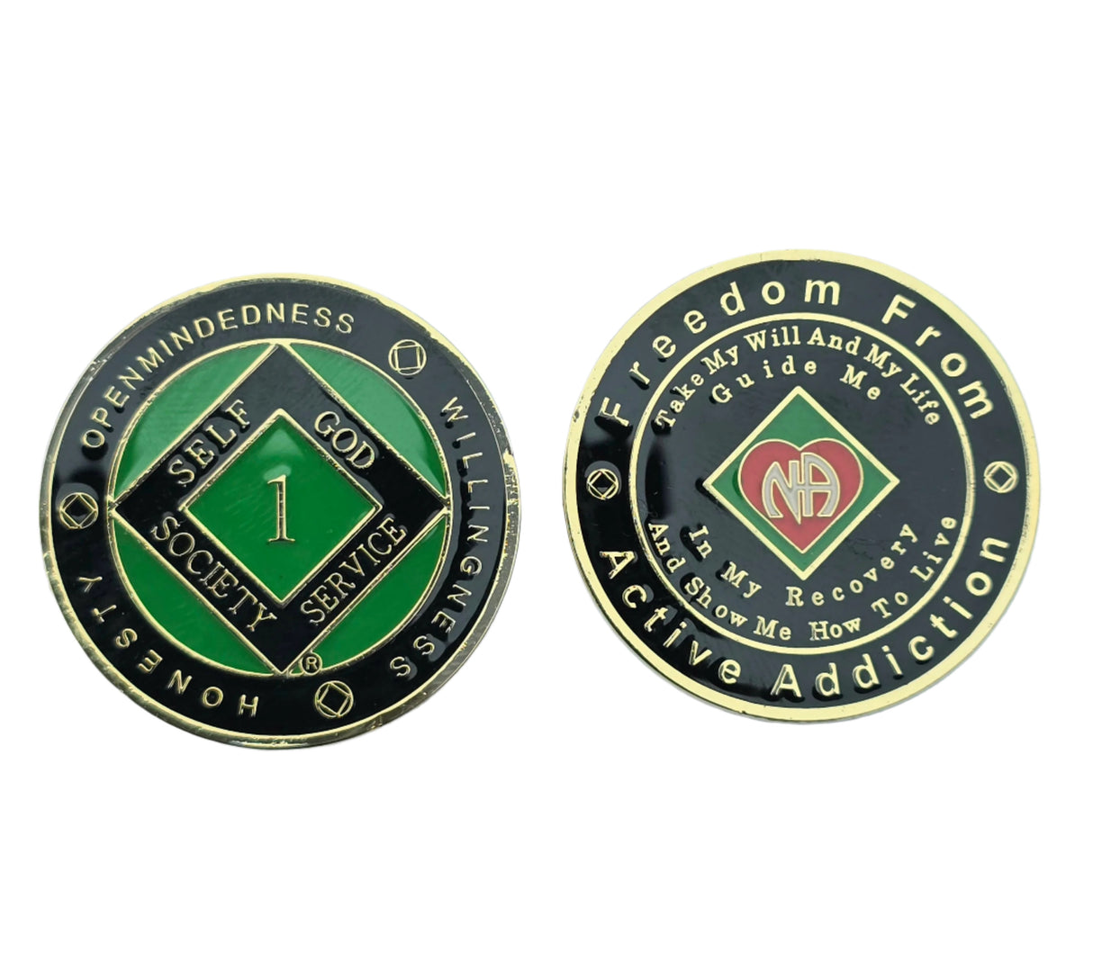 Recovery Medallion - Green