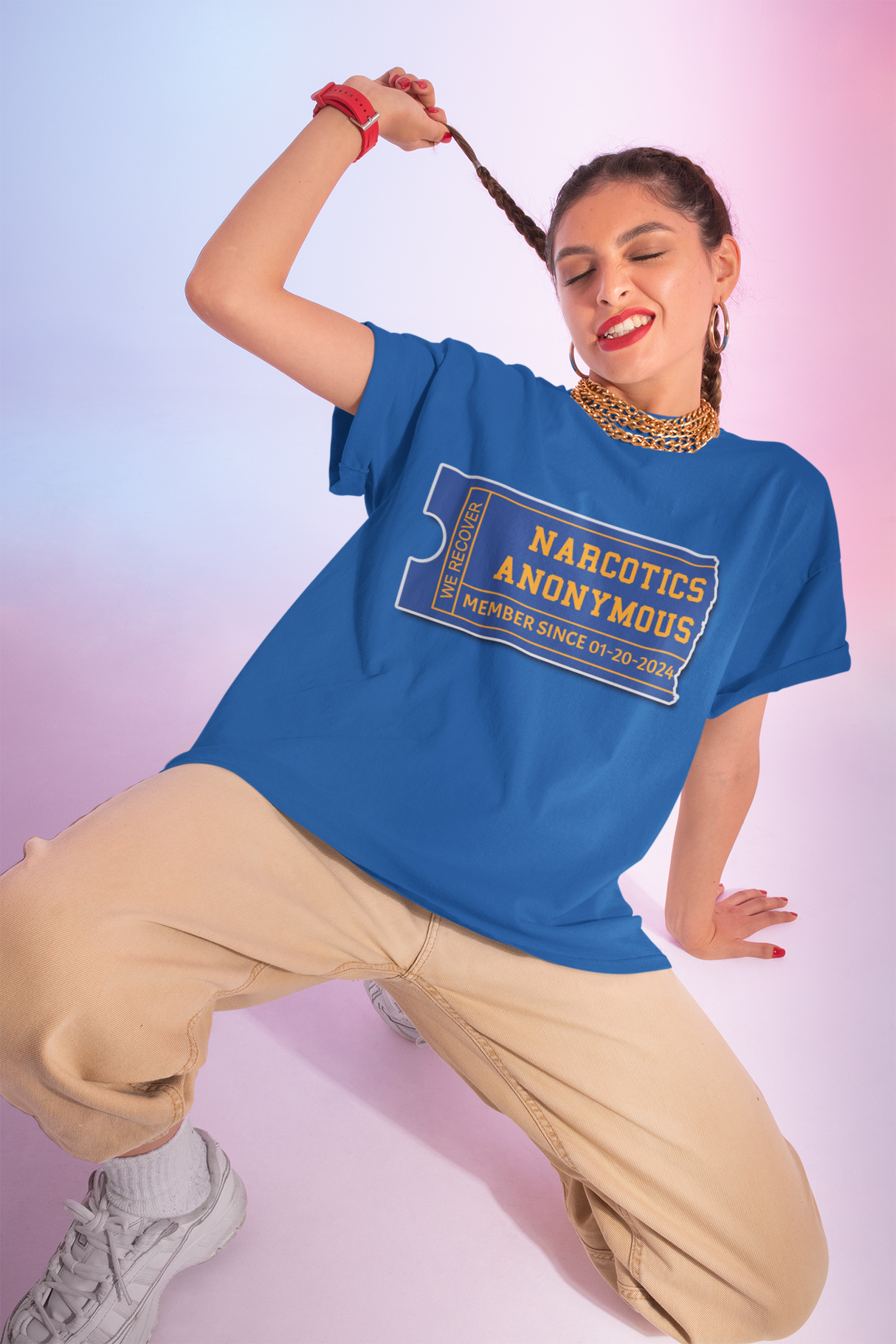 Custom NA Membership Ticket Tee
