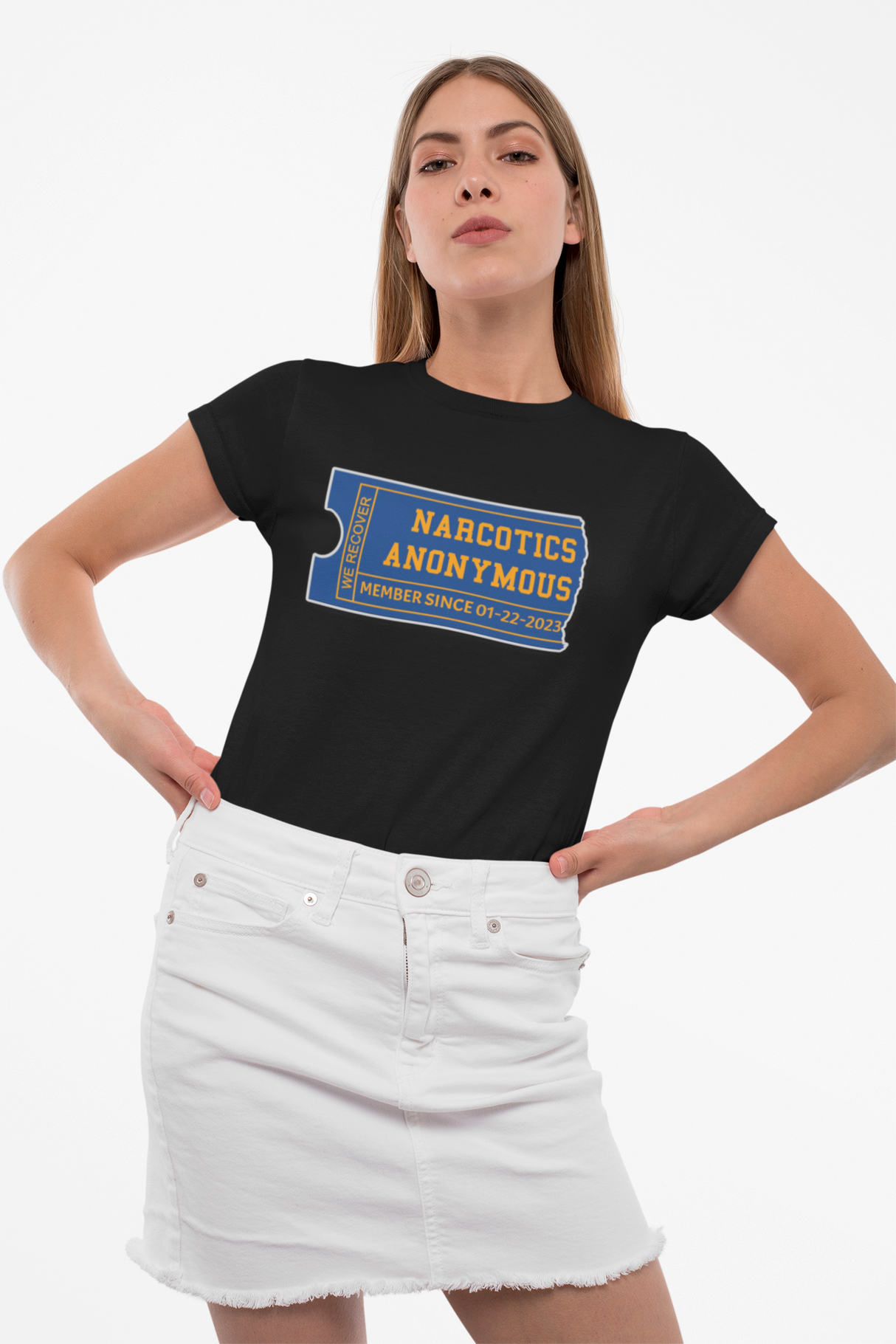 Custom NA Membership Ticket Women's Tee