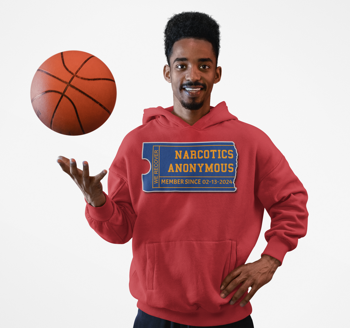 Custom NA Membership Ticket Hoodie