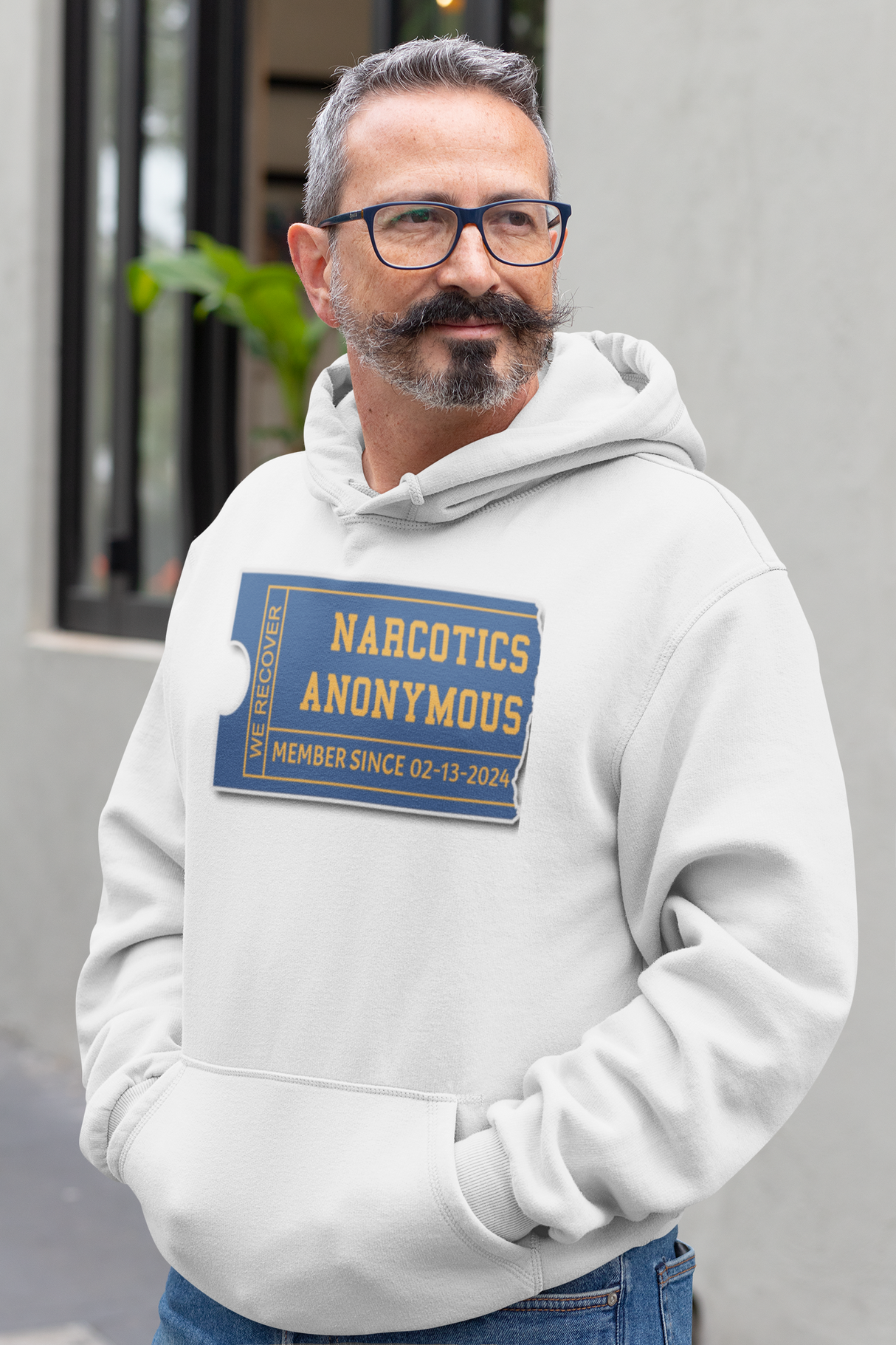 Custom NA Membership Ticket Hoodie