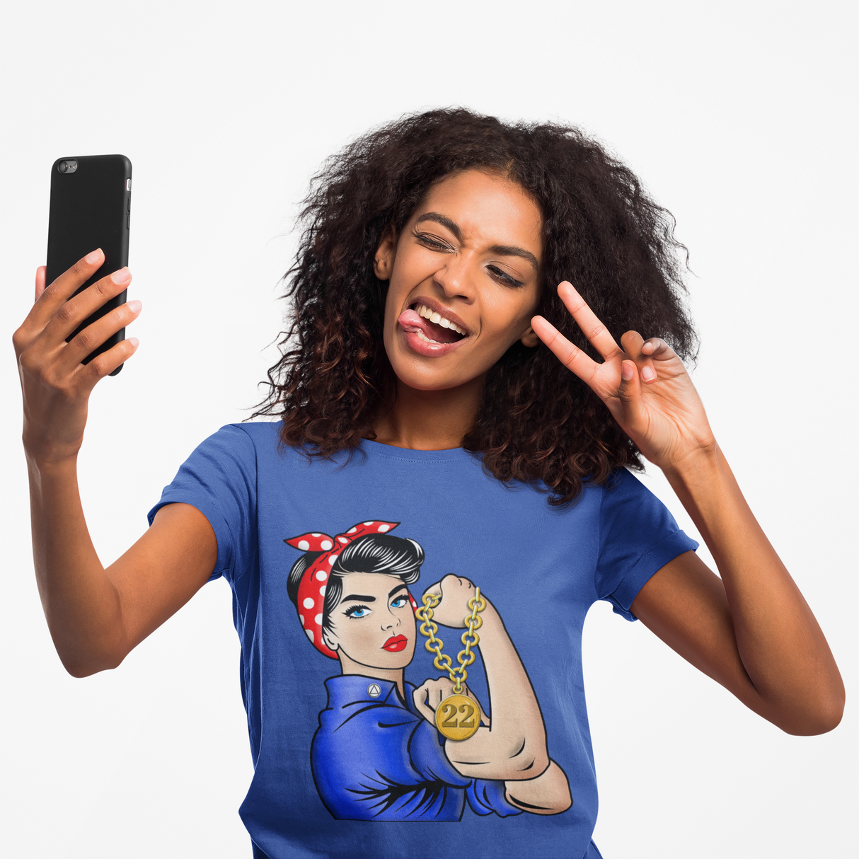 Custom AA Rosie The Riveter Women's Tee