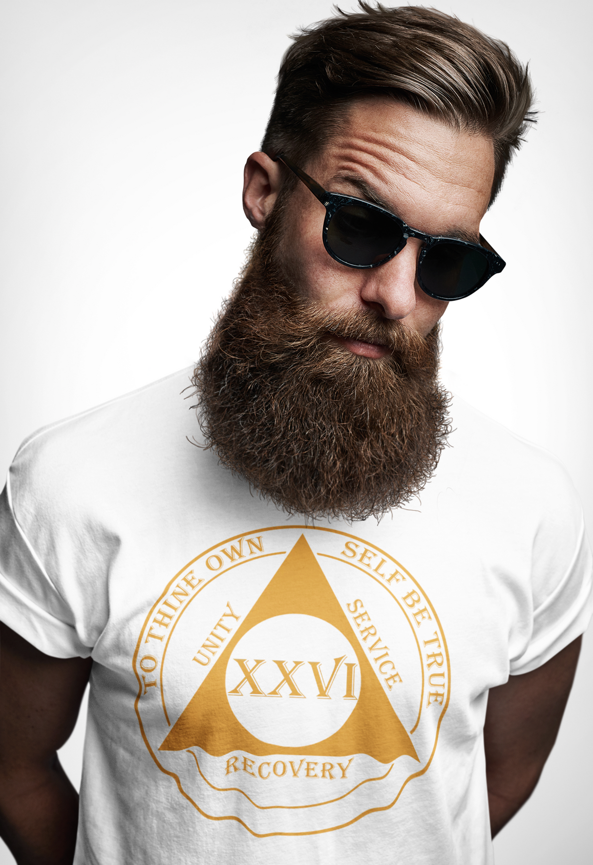 Custom AA Medallion Unisex dtg Tee