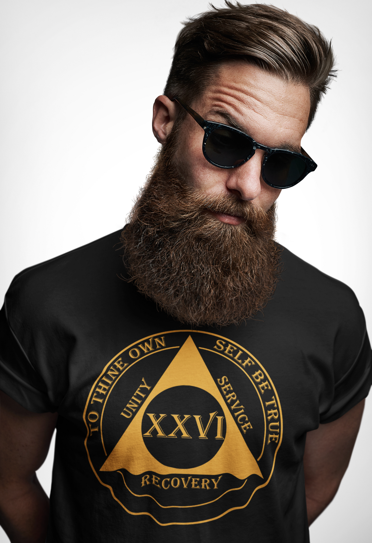 Custom AA Medallion Unisex dtg Tee