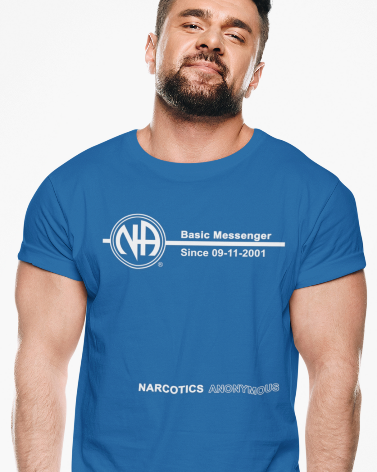 Custom Basic Messenger Clean Time dtg Tee