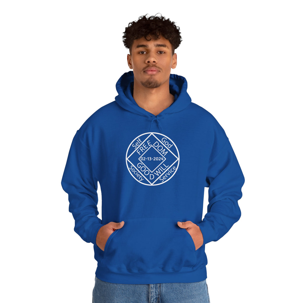 Custom NA Medallion Clean Date Hoodie