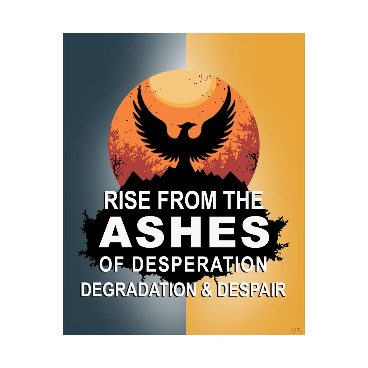 Rise Above V.1 Vertical Posters