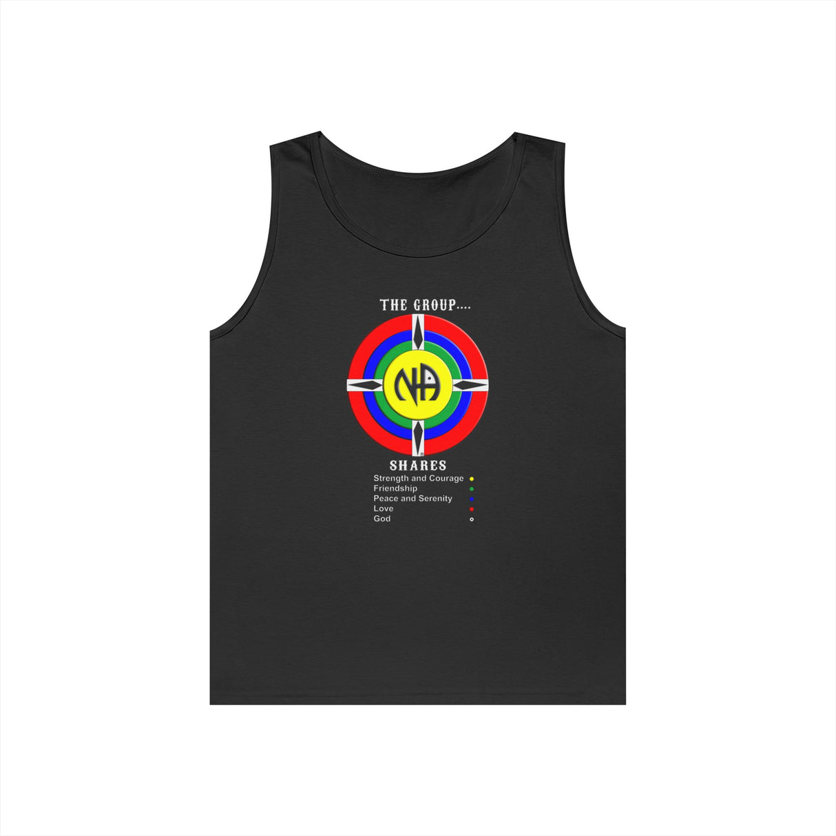 The Group Shares NA dtg Tank Top