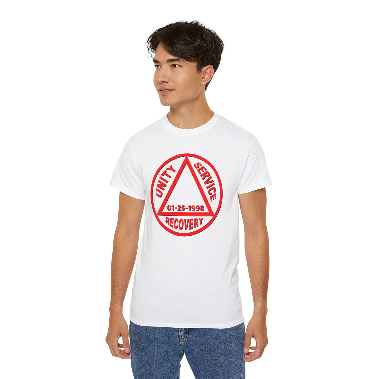 Customized AA Symbol Sober Time Tee
