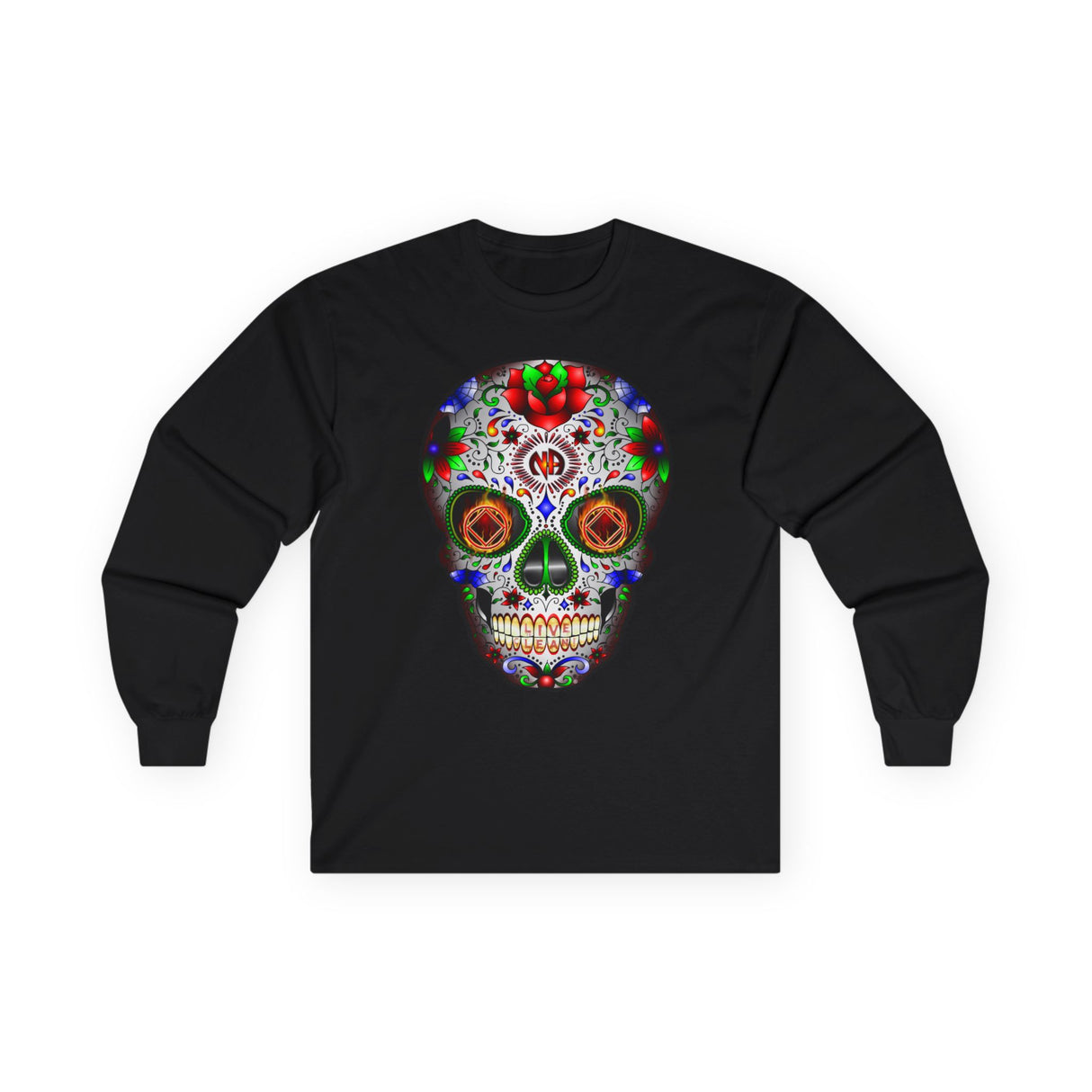 Sugar Skull V 2.0 Long Sleeve dtg Tee