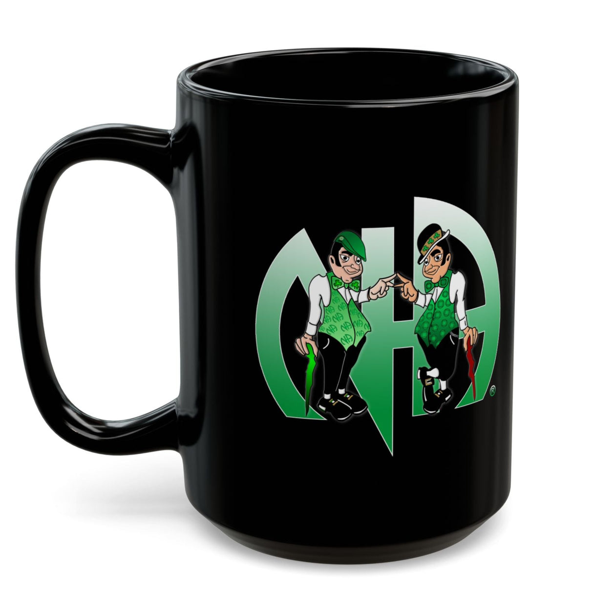 Boston NA Strong 11/15oz Black Mug