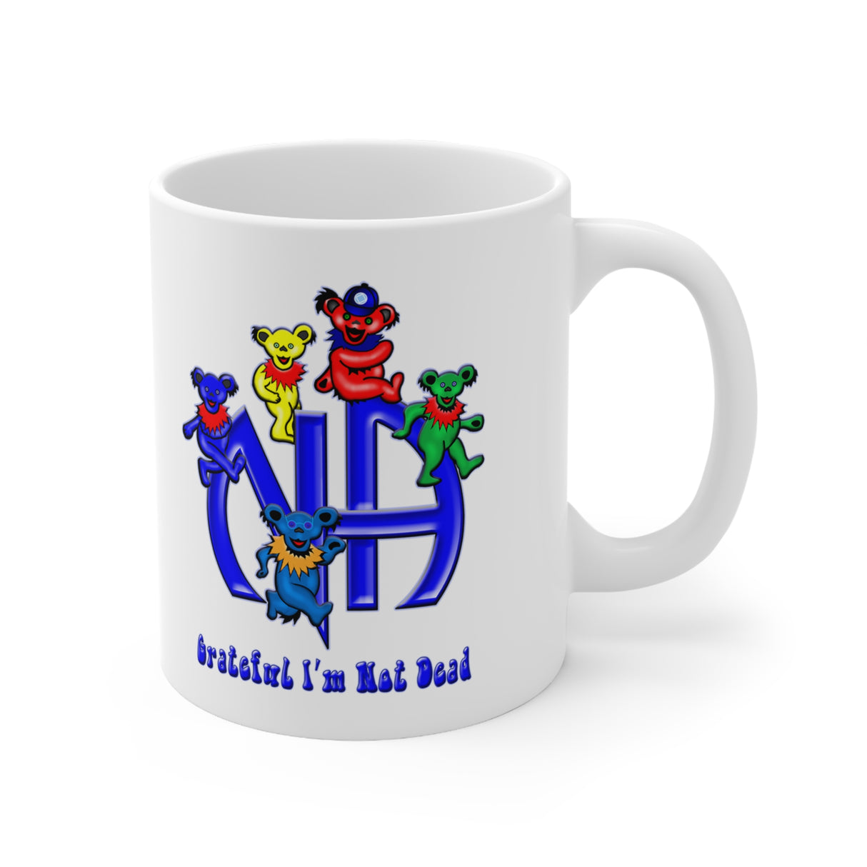 Grateful I'm Not Dead 11oz Ceramic Mug